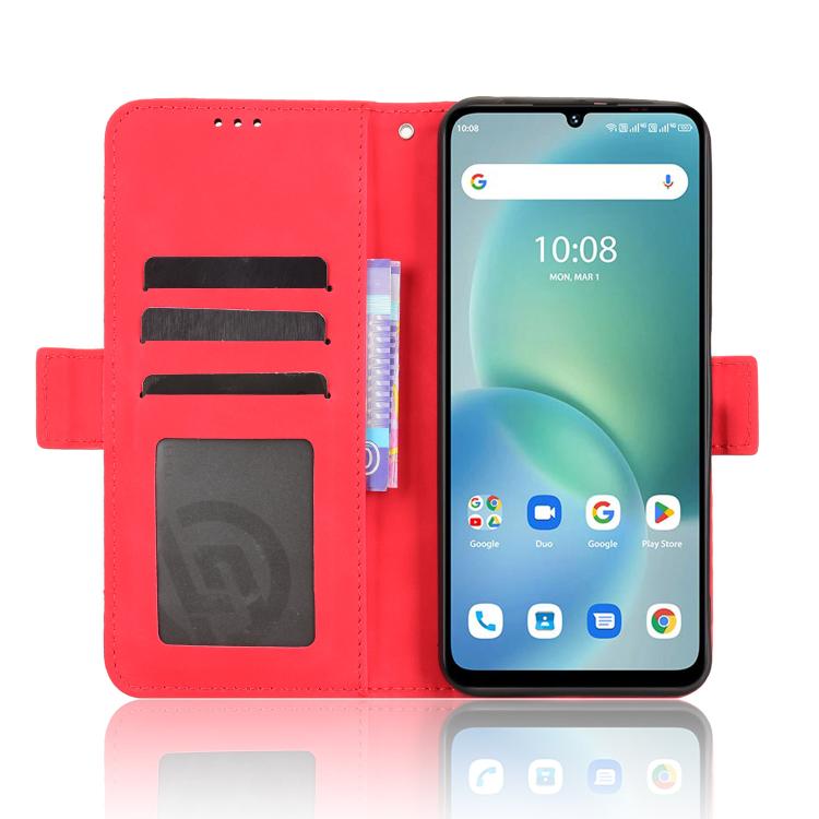 For Umidigi G100X 4G / 5G Skin Feel Calf Texture Card Slots Leather Phone Case