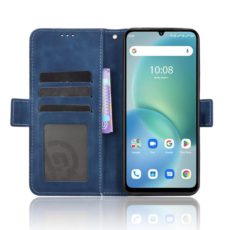 For Umidigi G100X 4G / 5G Skin Feel Calf Texture Card Slots Leather Phone Case