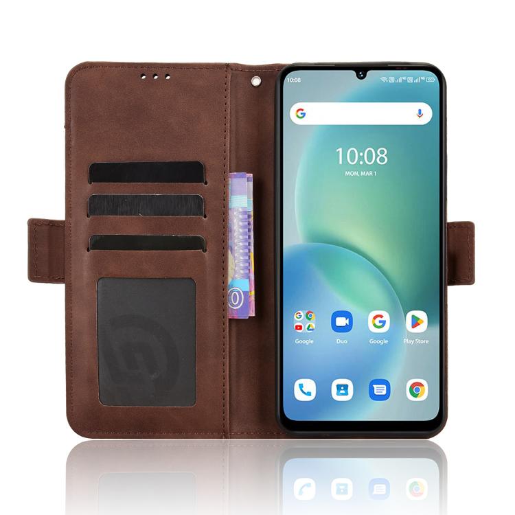 For Umidigi G100X 4G / 5G Skin Feel Calf Texture Card Slots Leather Phone Case