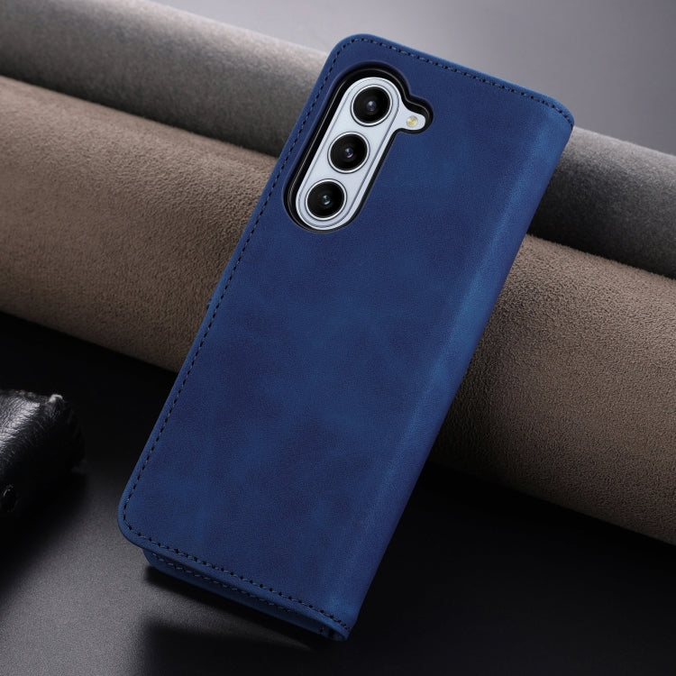 For Samsung Galaxy Z Fold6 5G AZNS Skin Feel Calf Texture Flip Leather Phone Case