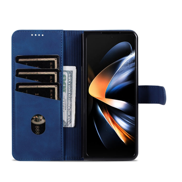 For Samsung Galaxy Z Fold6 5G AZNS Skin Feel Calf Texture Flip Leather Phone Case