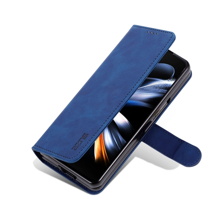 For Samsung Galaxy Z Fold6 5G AZNS Skin Feel Calf Texture Flip Leather Phone Case