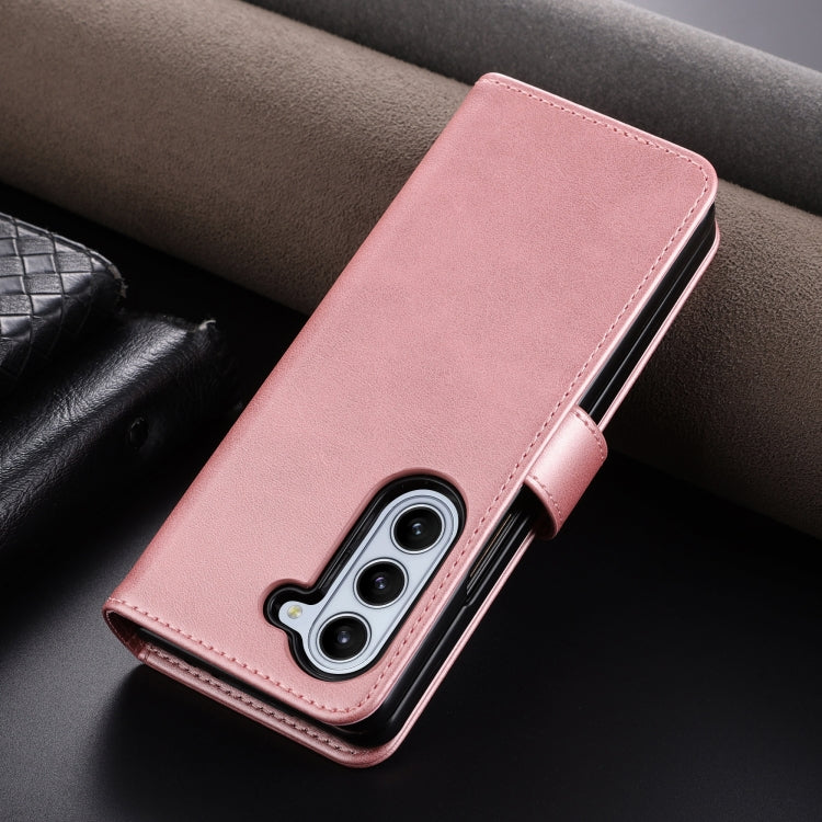 For Samsung Galaxy Z Fold6 5G AZNS Skin Feel Calf Texture Flip Leather Phone Case