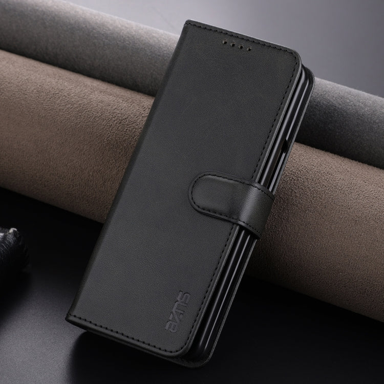 For Samsung Galaxy Z Fold6 5G AZNS Skin Feel Calf Texture Flip Leather Phone Case