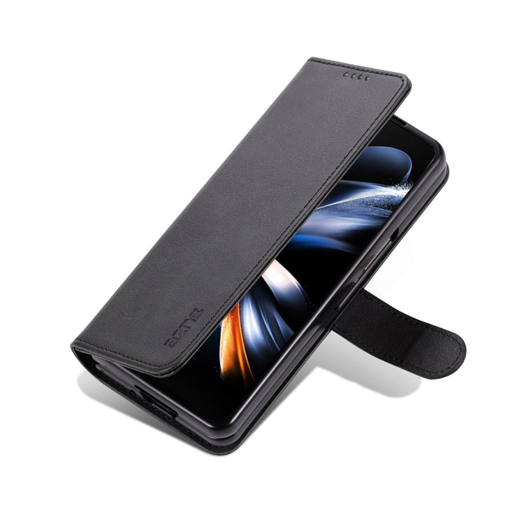 For Samsung Galaxy Z Fold6 5G AZNS Skin Feel Calf Texture Flip Leather Phone Case