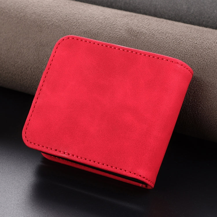 For Samsung Galaxy Z Flip7 FE / Flip6 AZNS Skin Feel Calf Texture Flip Leather Phone Case