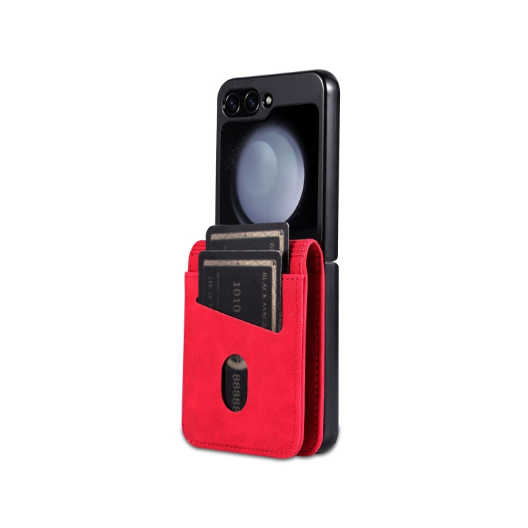 For Samsung Galaxy Z Flip7 FE / Flip6 AZNS Skin Feel Calf Texture Flip Leather Phone Case