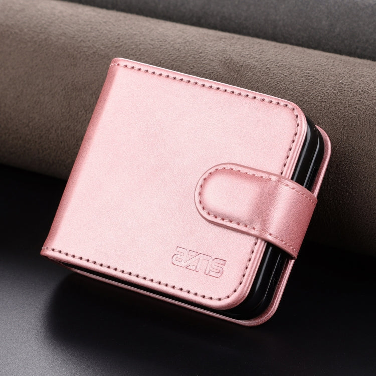 For Samsung Galaxy Z Flip7 FE / Flip6 AZNS Skin Feel Calf Texture Flip Leather Phone Case