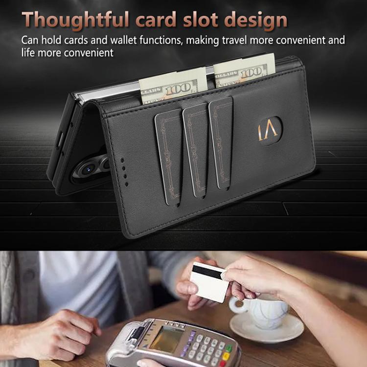 For Samsung Galaxy Z Fold7 5G AZNS Skin Feel Calf Texture Flip Leather Phone Case