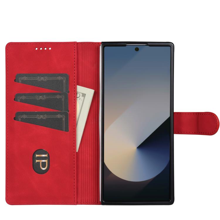 For Samsung Galaxy Z Fold7 5G AZNS Skin Feel Calf Texture Flip Leather Phone Case