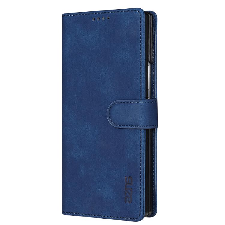 For Samsung Galaxy Z Fold7 5G AZNS Skin Feel Calf Texture Flip Leather Phone Case