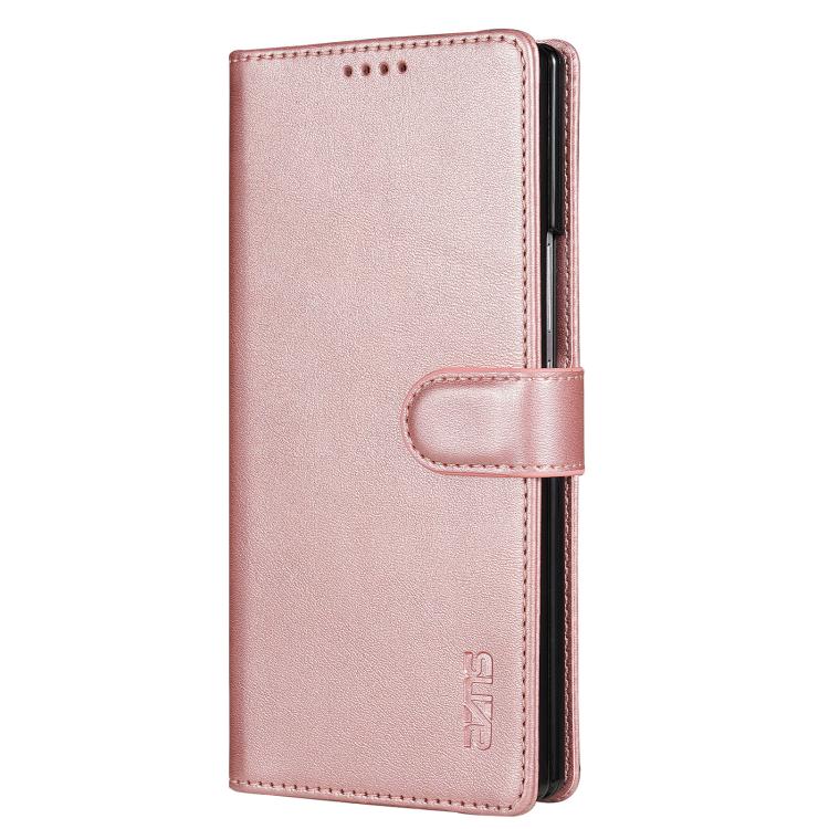 For Samsung Galaxy Z Fold7 5G AZNS Skin Feel Calf Texture Flip Leather Phone Case