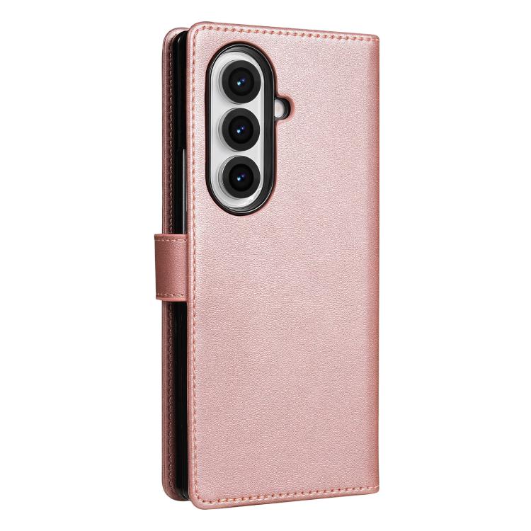 For Samsung Galaxy Z Fold7 5G AZNS Skin Feel Calf Texture Flip Leather Phone Case