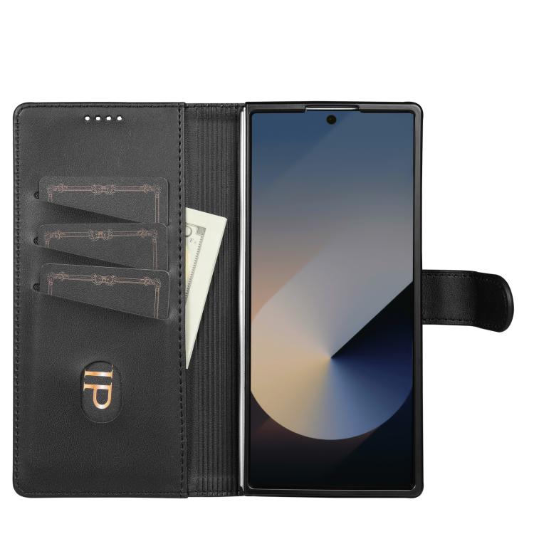 For Samsung Galaxy Z Fold7 5G AZNS Skin Feel Calf Texture Flip Leather Phone Case