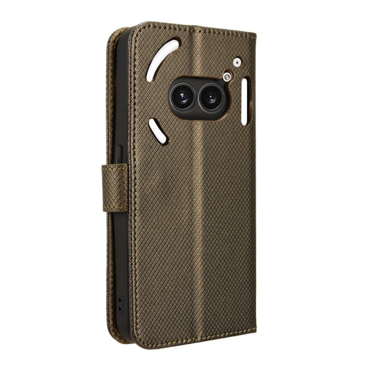 For Nothing Phone 2a Diamond Texture Leather Phone Case