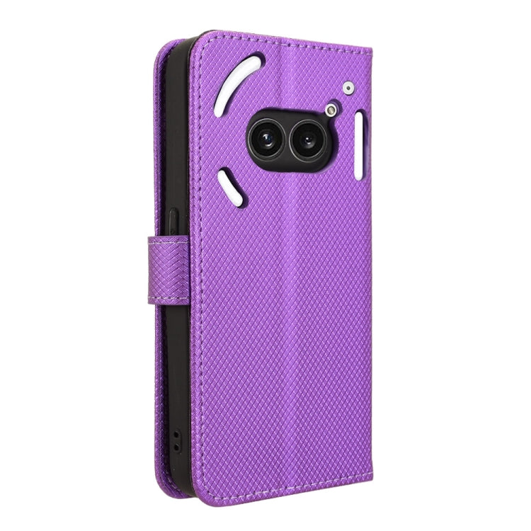 For Nothing Phone 2a Diamond Texture Leather Phone Case