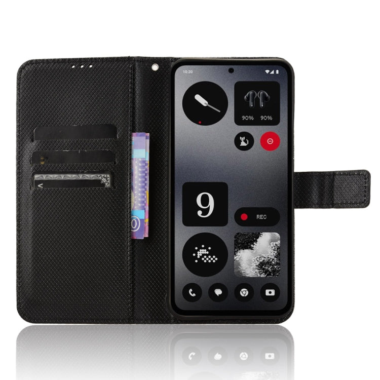 For Nothing CMF Phone 1 Diamond Texture Leather Phone Case