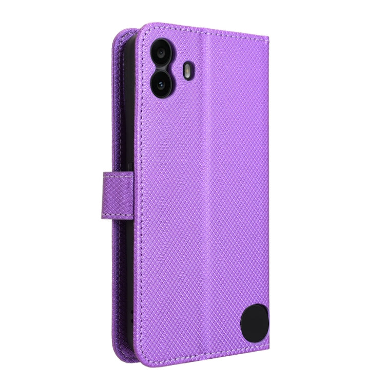 For Nothing CMF Phone 1 Diamond Texture Leather Phone Case