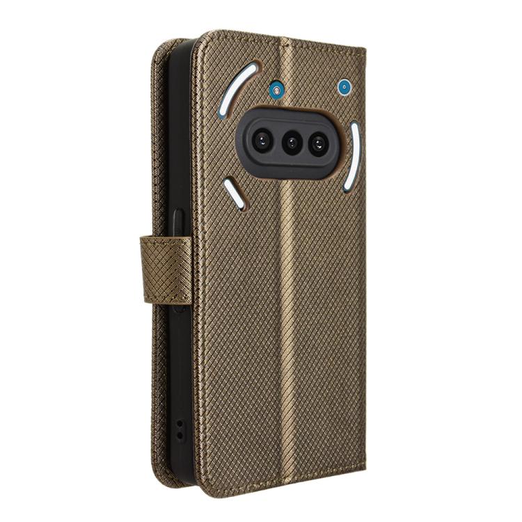 For Nothing Phone 3a Diamond Texture Leather Phone Case