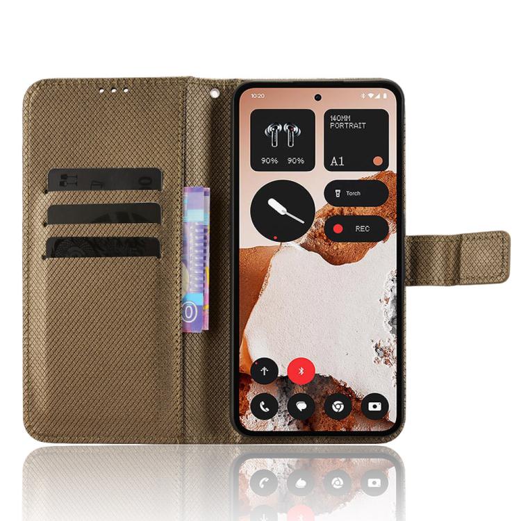 For Nothing CMF Phone 2 Pro Diamond Texture Leather Phone Case
