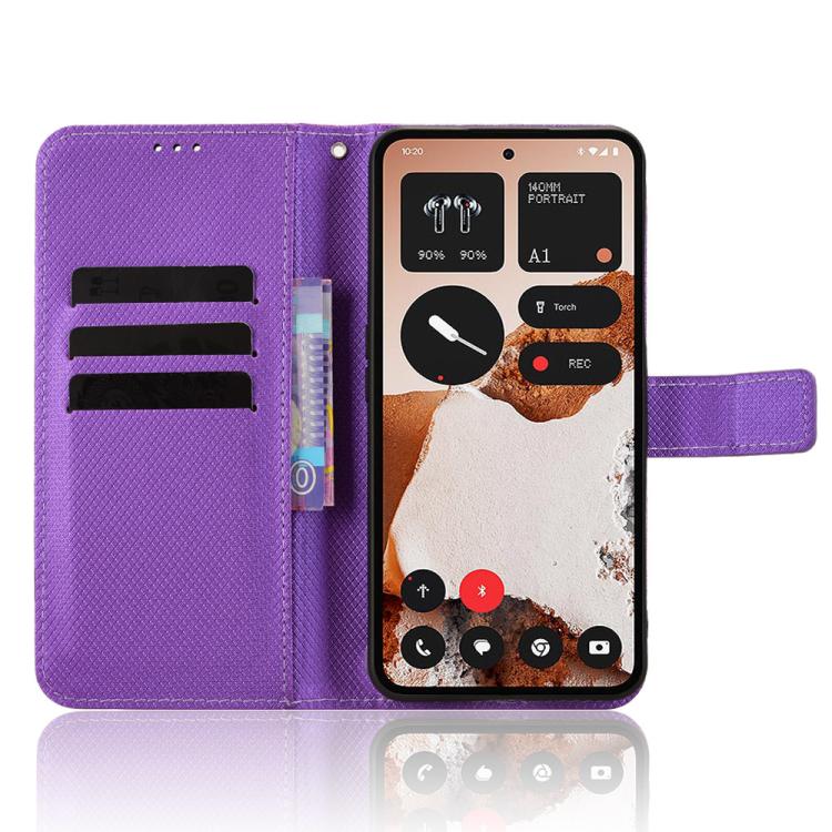 For Nothing CMF Phone 2 Pro Diamond Texture Leather Phone Case