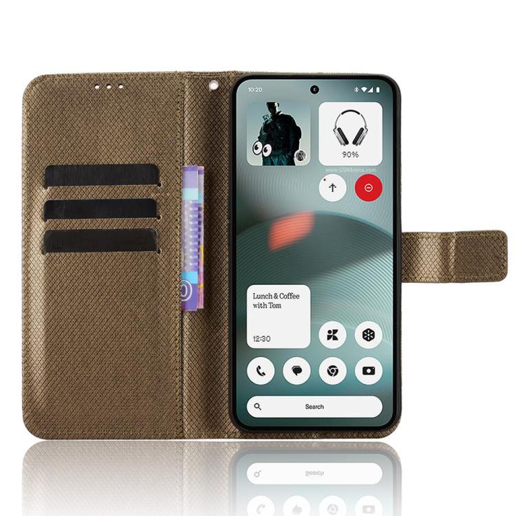 For Nothing Phone 3a Lite Diamond Texture Leather Phone Case