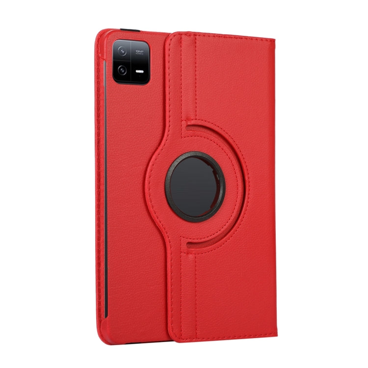 For Xiaomi Pad 7 Pro / Pad 7 360 Degree Rotation Litchi Texture Leather Tablet Case