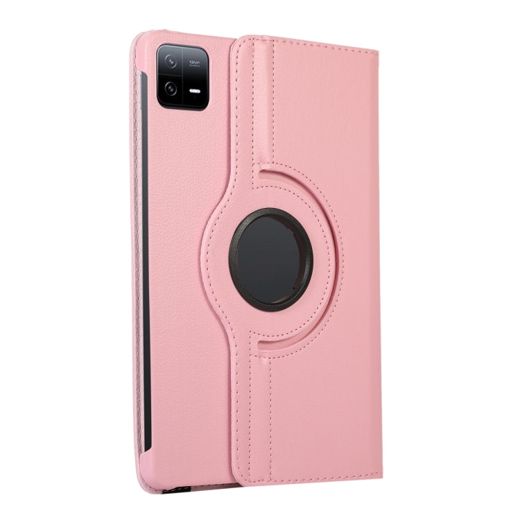 For Xiaomi Pad 7 Pro / Pad 7 360 Degree Rotation Litchi Texture Leather Tablet Case