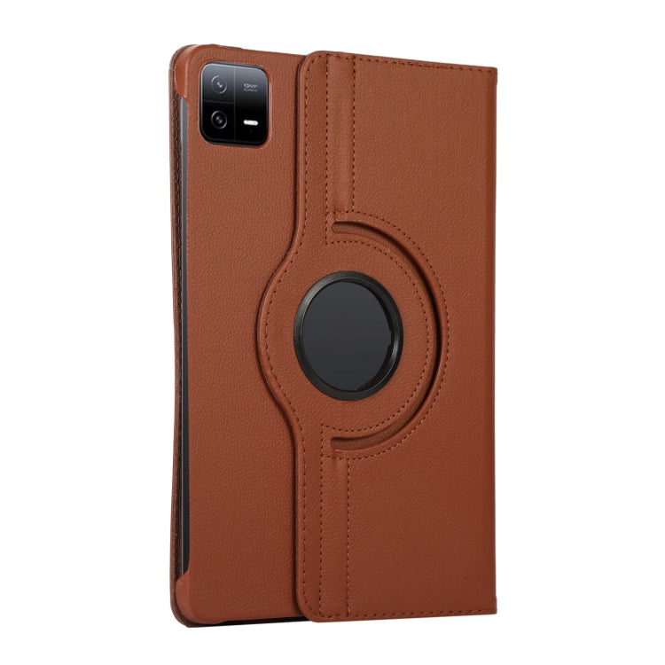 For Xiaomi Pad 7 Pro / Pad 7 360 Degree Rotation Litchi Texture Leather Tablet Case