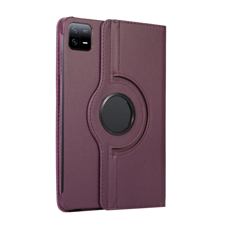 For Xiaomi Pad 7 Pro / Pad 7 360 Degree Rotation Litchi Texture Leather Tablet Case