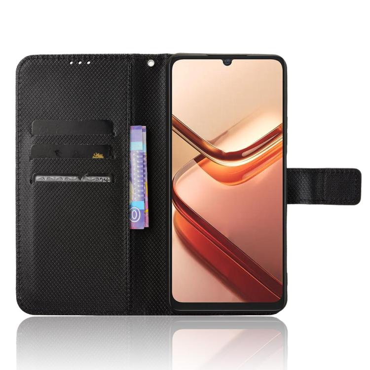 For Doogee Note 58 / Note 58 Pro Diamond Texture Leather Phone Case