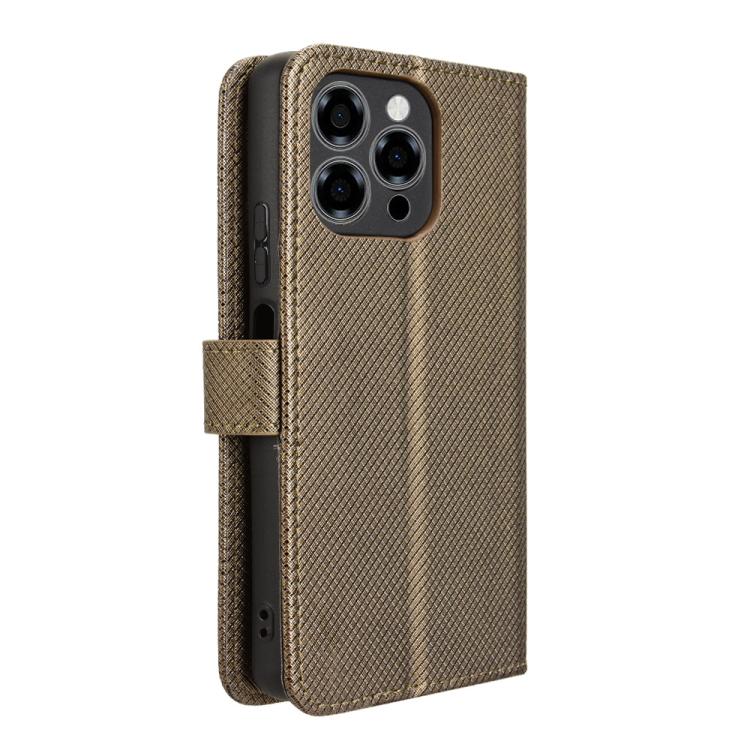 For Doogee Note 58 / Note 58 Pro Diamond Texture Leather Phone Case