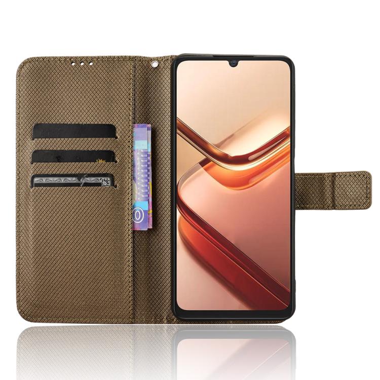 For Doogee Note 58 / Note 58 Pro Diamond Texture Leather Phone Case