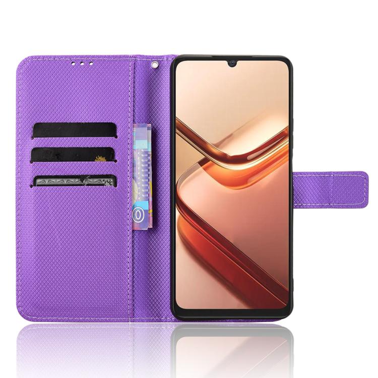 For Doogee Note 58 / Note 58 Pro Diamond Texture Leather Phone Case