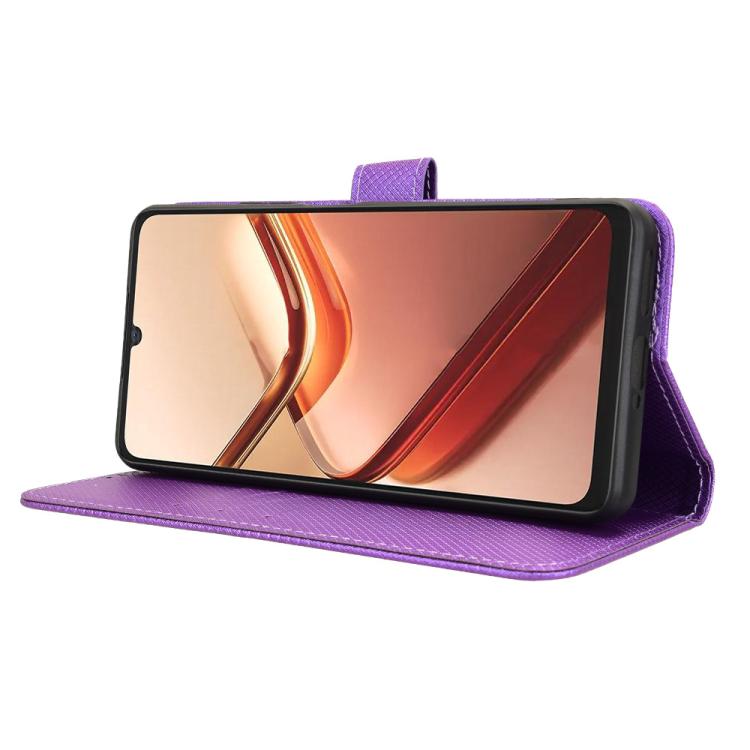 For Doogee Note 58 / Note 58 Pro Diamond Texture Leather Phone Case