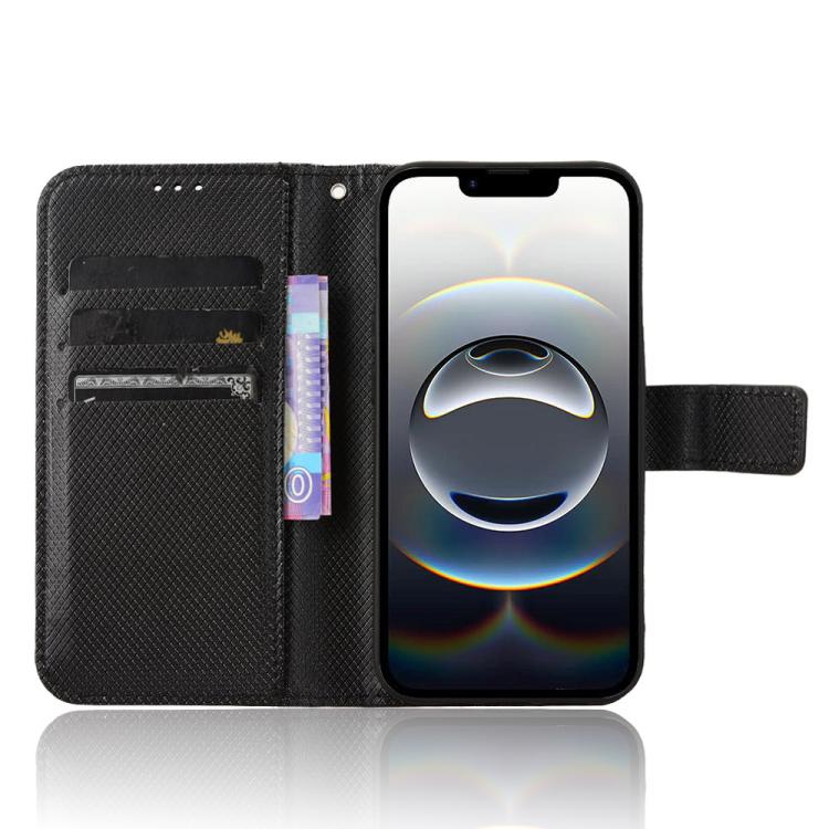 For iPhone 17e / 16e Diamond Texture Leather Phone Case