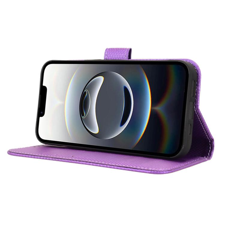 For iPhone 17e / 16e Diamond Texture Leather Phone Case