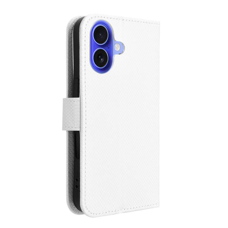 For iPhone 17 Diamond Texture Leather Phone Case