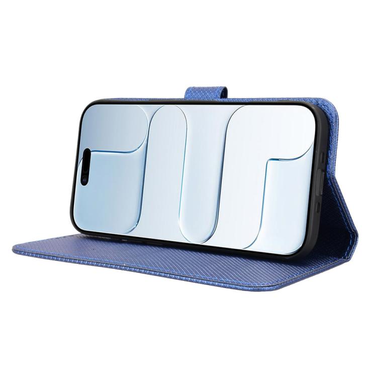 For iPhone Air Diamond Texture Leather Phone Case