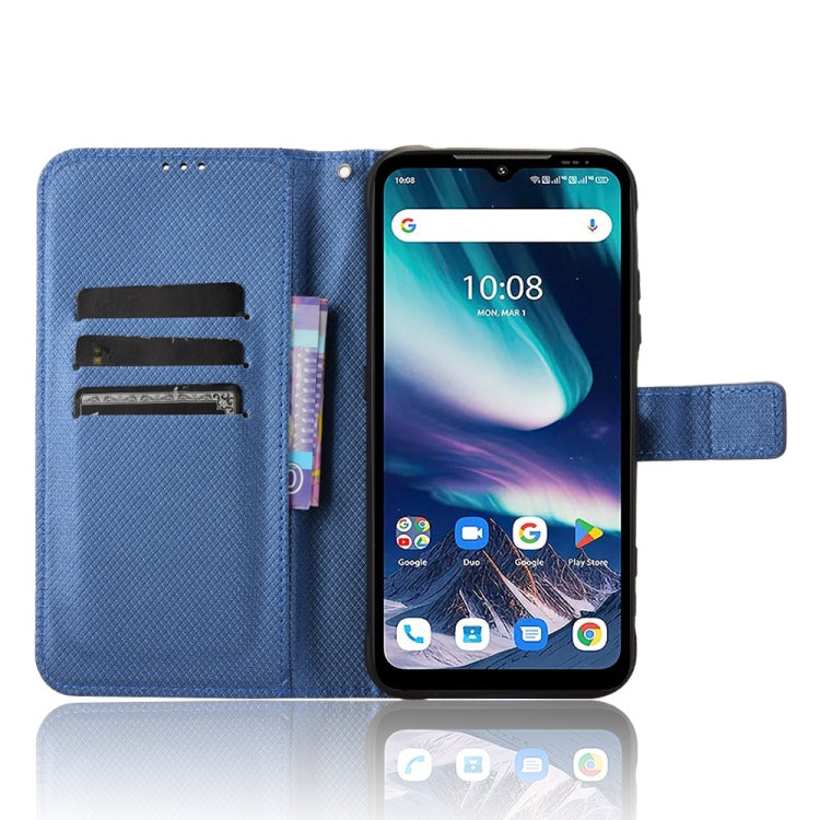 For Umidigi Bison X20 Diamond Texture Leather Phone Case