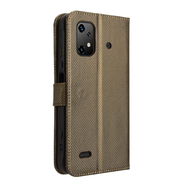 For Umidigi Bison X20 Diamond Texture Leather Phone Case