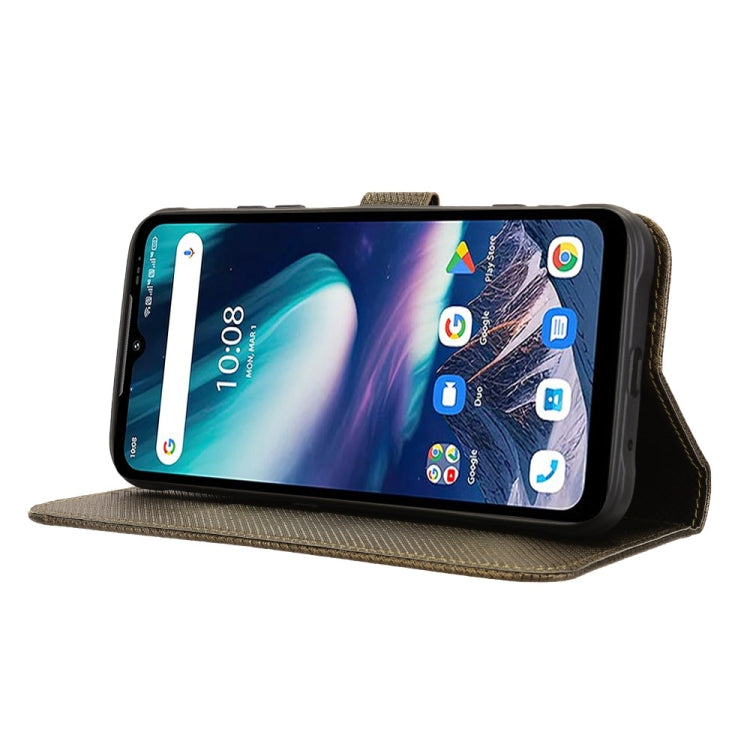 For Umidigi Bison X20 Diamond Texture Leather Phone Case