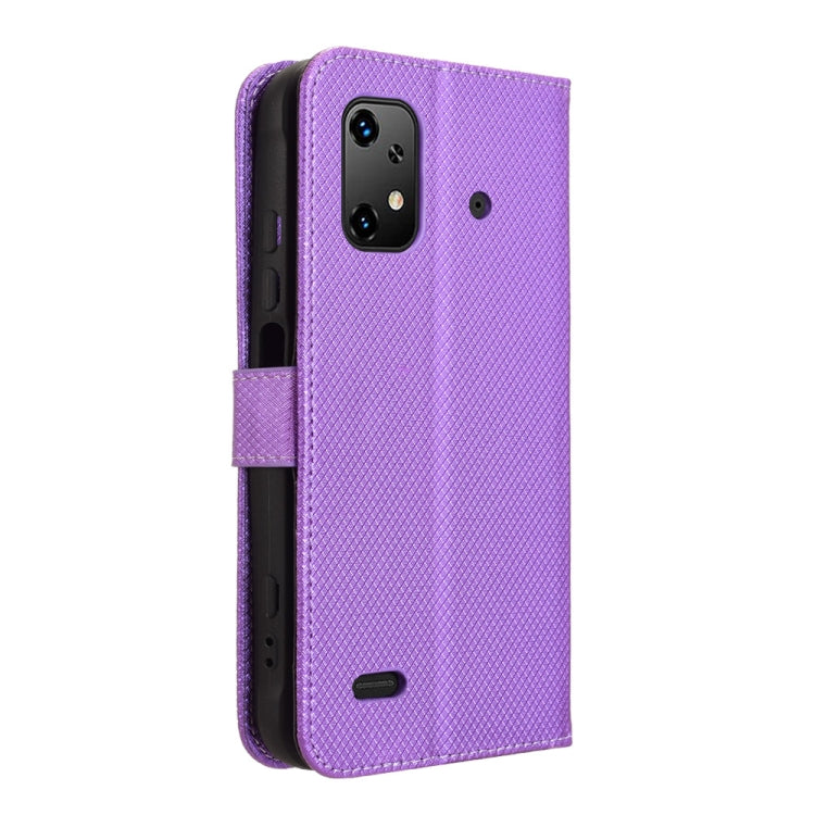 For Umidigi Bison X20 Diamond Texture Leather Phone Case