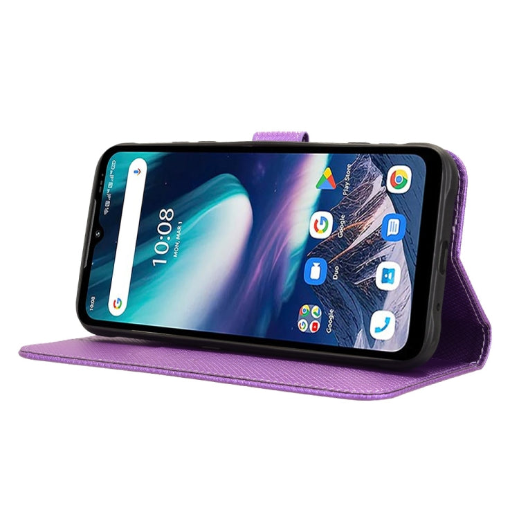 For Umidigi Bison X20 Diamond Texture Leather Phone Case