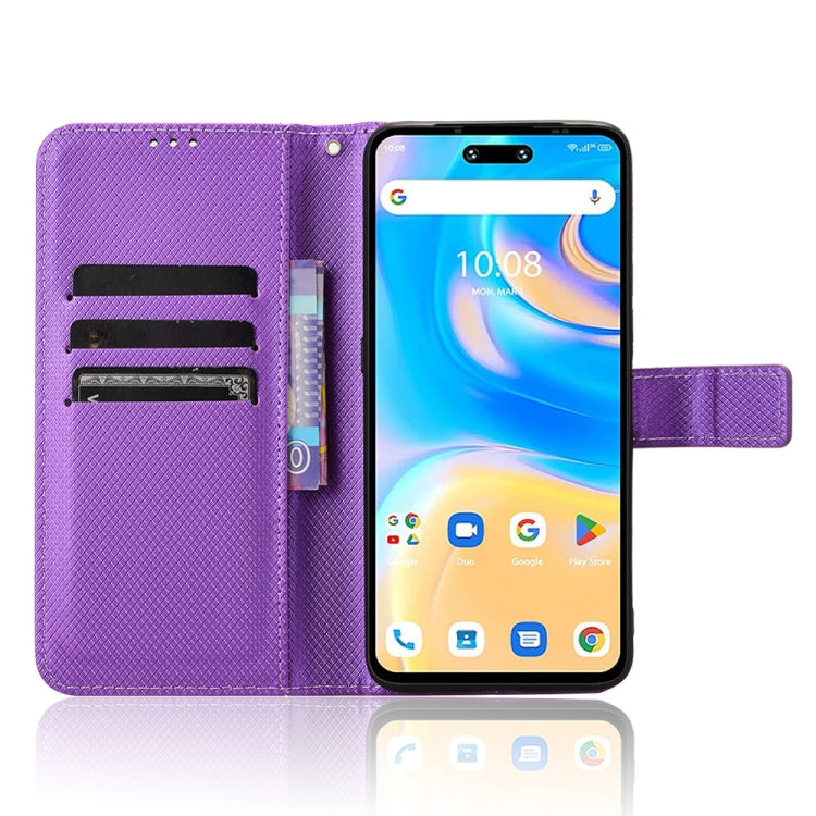 For Umidigi G6 5G Diamond Texture Leather Phone Case