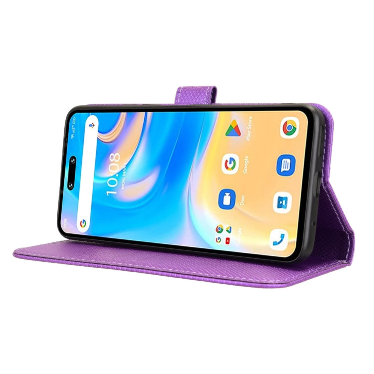 For Umidigi G6 5G Diamond Texture Leather Phone Case