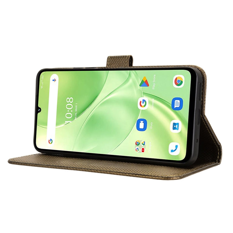 For Umidigi G9 5G / Note 90 Diamond Texture Leather Phone Case