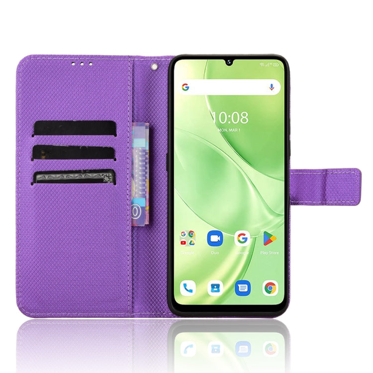 For Umidigi G9 5G / Note 90 Diamond Texture Leather Phone Case