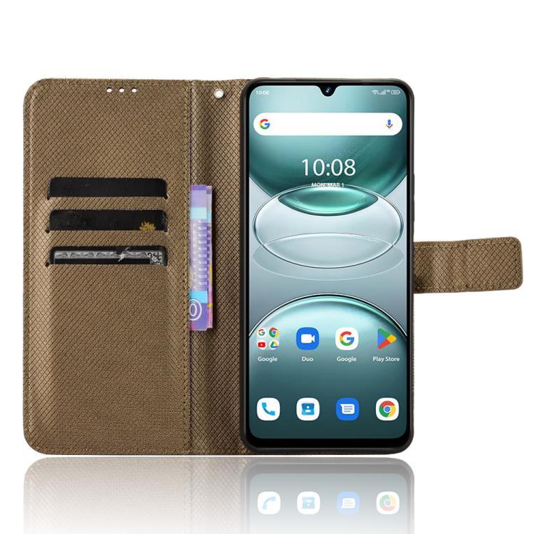 For Umidigi G100 / G100A Diamond Texture Leather Phone Case
