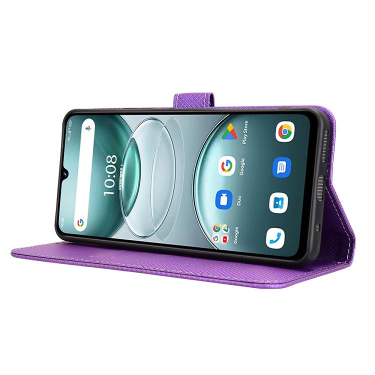 For Umidigi G100 / G100A Diamond Texture Leather Phone Case
